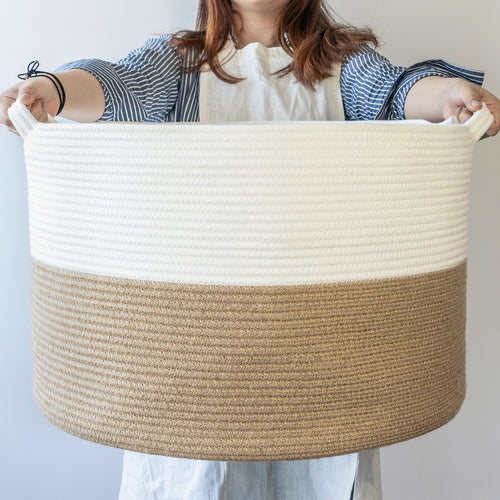 XXXLarge Jute Rope Basket - Jute