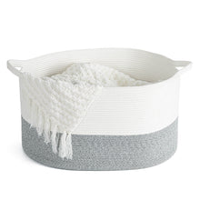 Load image into Gallery viewer, XXXLarge Woven Oval Rope Basket - Grey