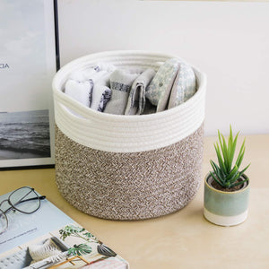 Small Storage Basket - Linen