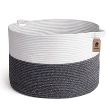 Load image into Gallery viewer, XXXLarge Jute Rope Basket - Grey