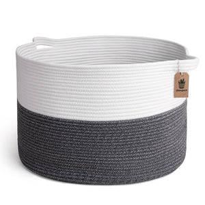 XXXLarge Jute Rope Basket - Grey