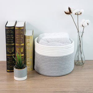 Small Storage Basket - Grey