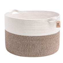 Load image into Gallery viewer, XXXLarge Jute Rope Basket - Brown