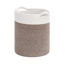 Load image into Gallery viewer, Tall Cotton Rope Basket - Brown